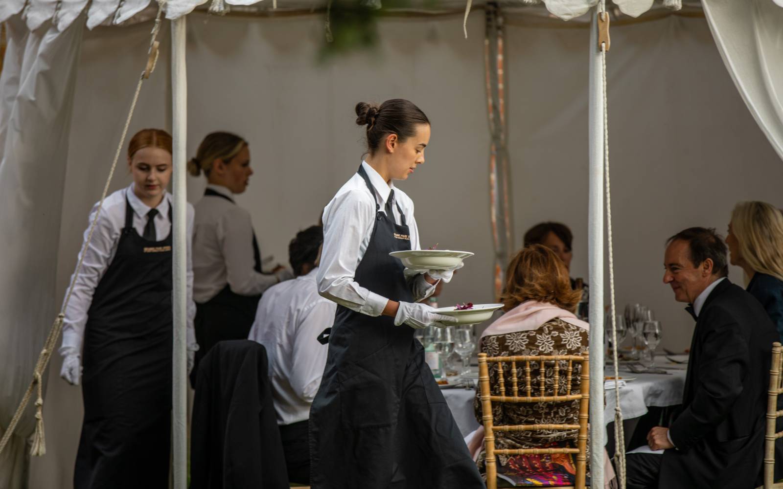 Dining in the Duchess Restaurant Grange Park Opera