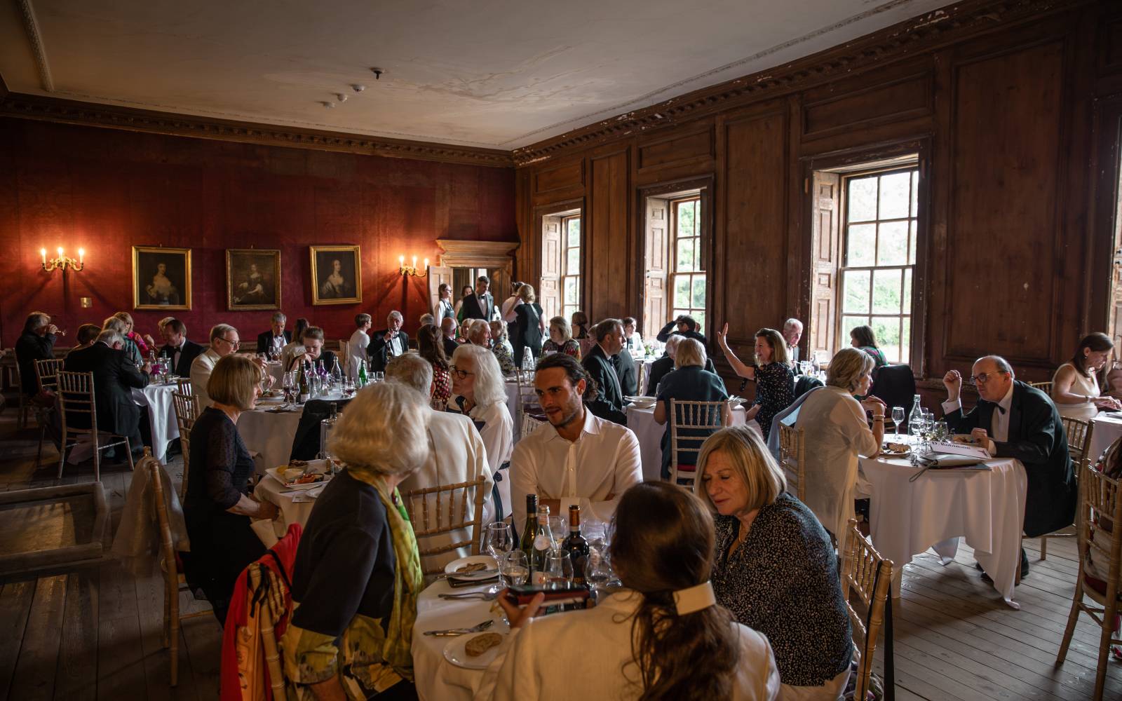 Dining in the Duchess Restaurant Grange Park Opera