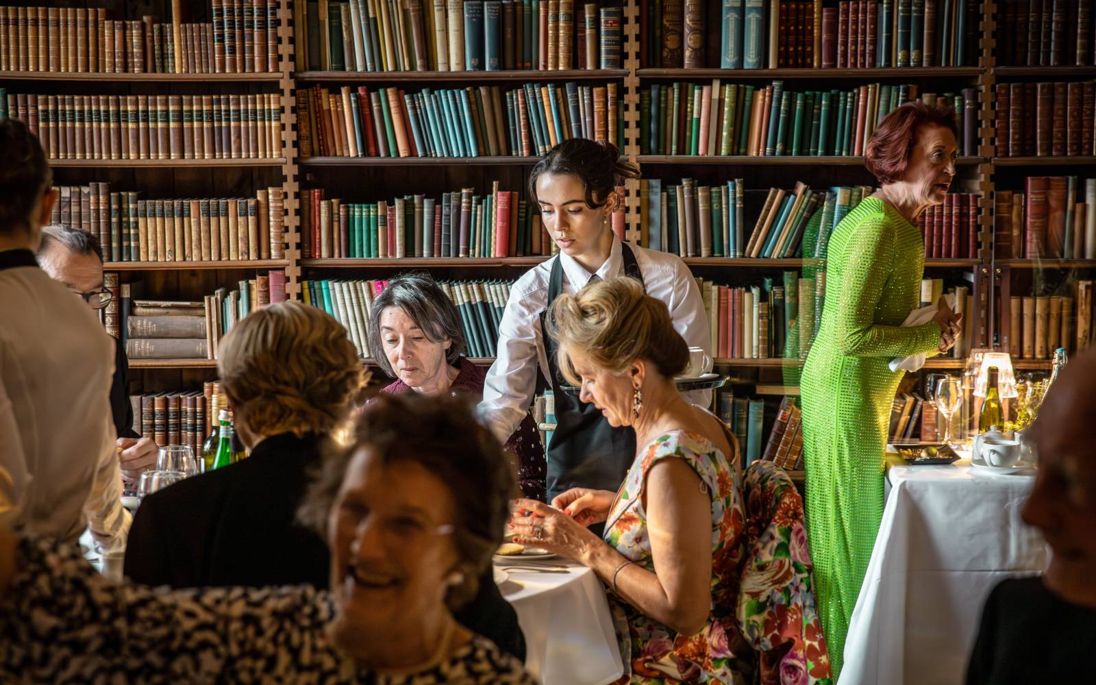 Dining in the Duchess Restaurant Grange Park Opera